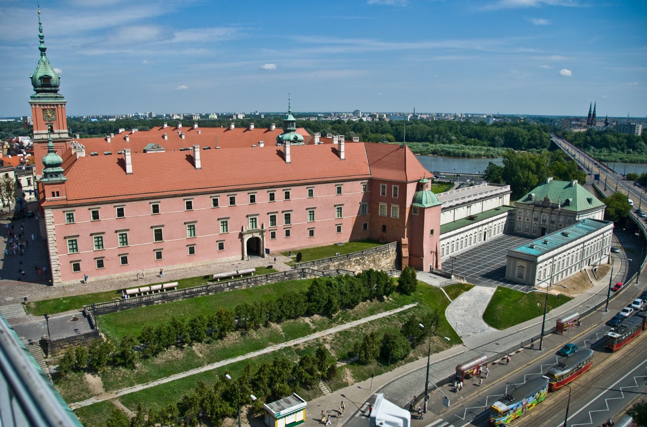 Варшава королевский дворец